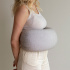Bbhugme Amningskudde Grey Melange i gruppen Mamma / Amning / Amningskuddar hos Bonti (BBHU155433)
