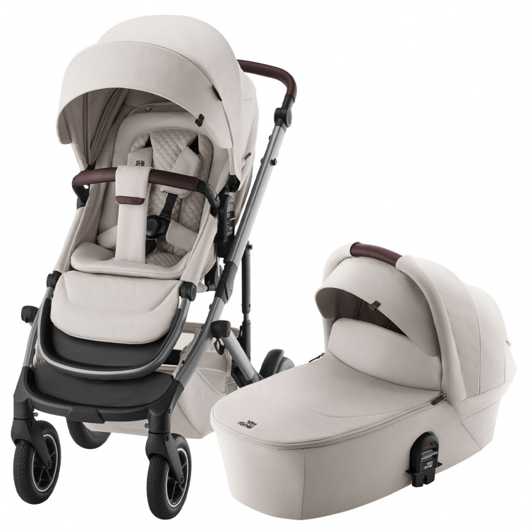 Britax Smile 5Z LUX Duovagn i gruppen Barnvagnar / Varumärken / Britax / Britax Smile hos Bonti (BRSM5ZDUOLUX)