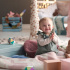 Klippan Yllefabrik Filt Ull Ekologisk Picnic Pink i gruppen Babytillbehör / Sova / Babyfiltar hos Bonti (KLIP246202)
